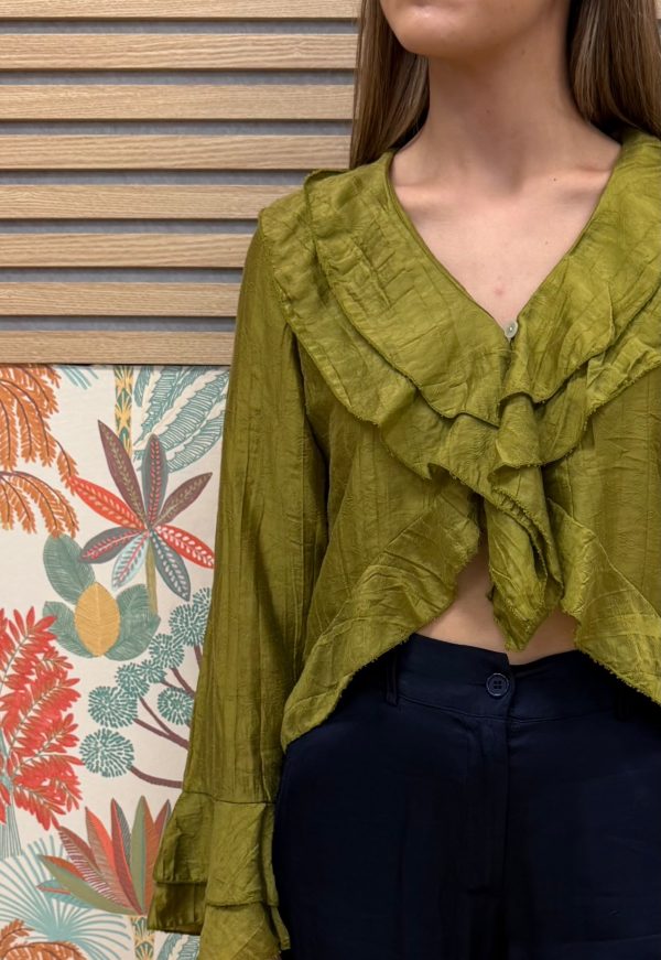 Blusa Lena Pistacho