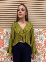 Blusa Lena Pistacho
