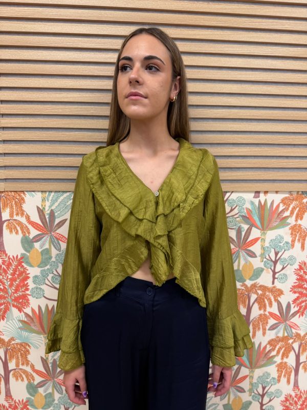 Blusa Lena Pistacho