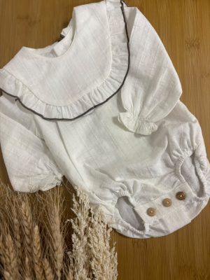 Pelele Dolly Ribete color tronco